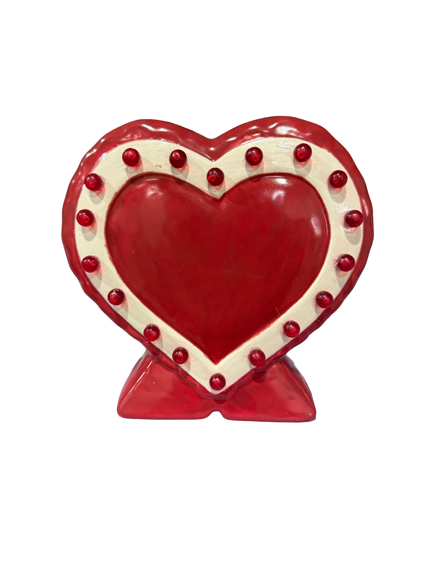 Light-up Ceramic Heart