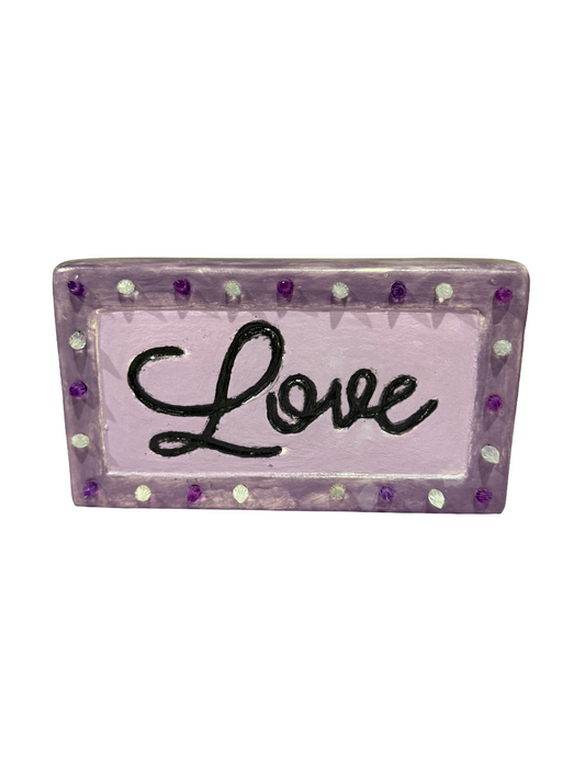 Light-up Ceramic Sign