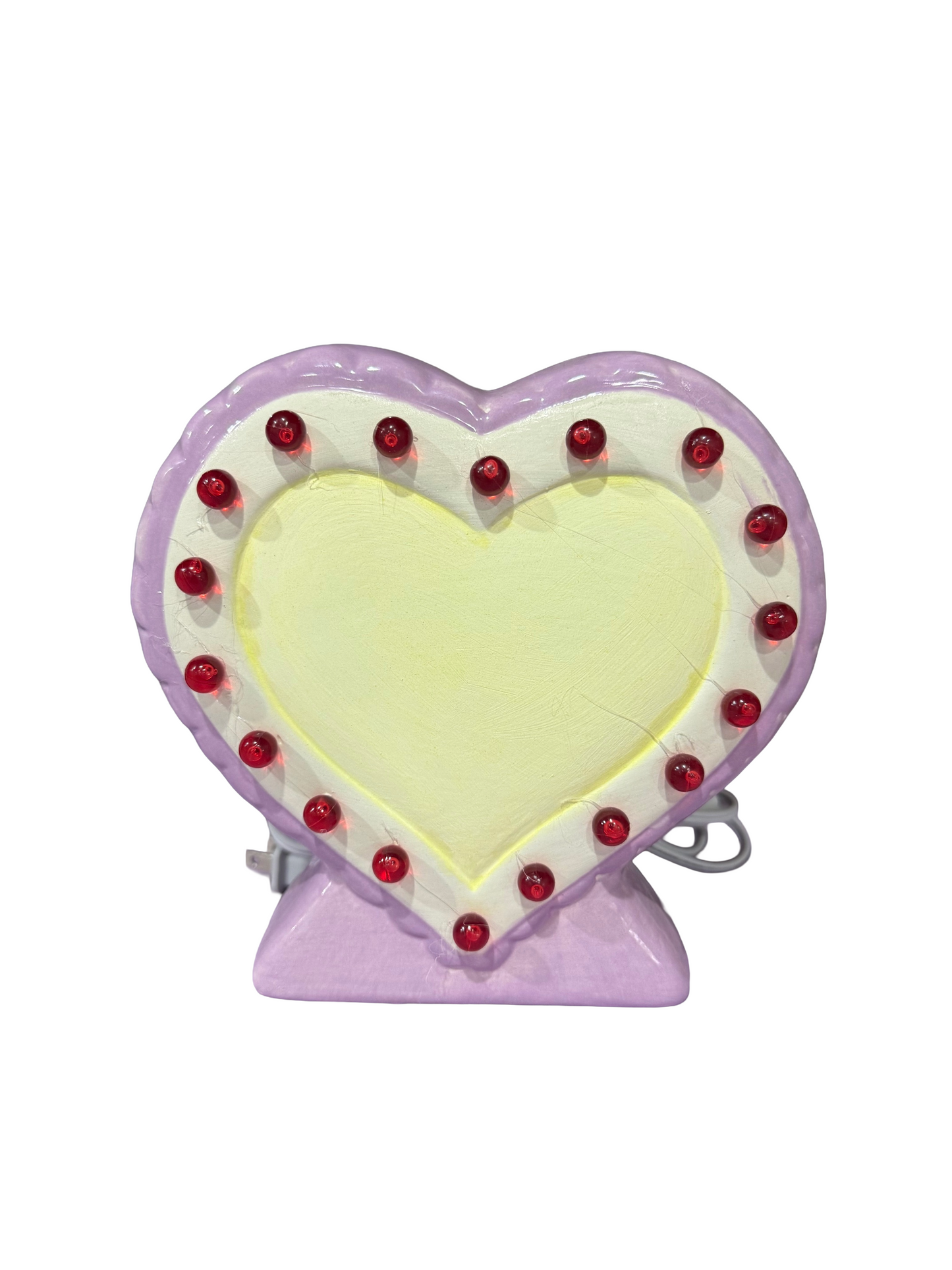 Light-up Ceramic Heart