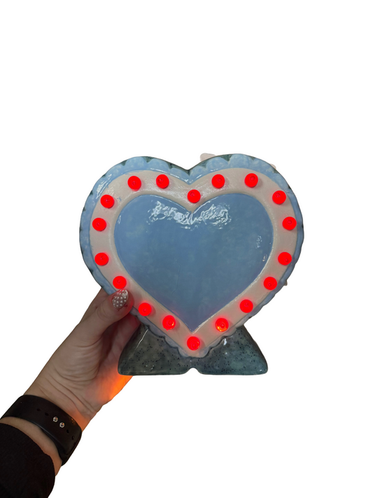 Light-up Ceramic Heart