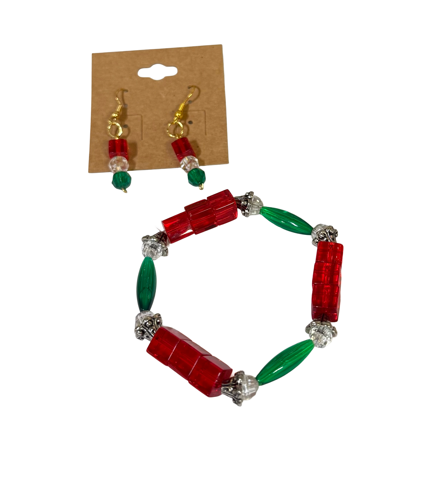 Holiday Bracelet & Earrings Set